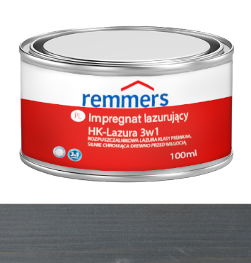 Remmers HK-Lasur impregnácia dreva 100ml Grafit