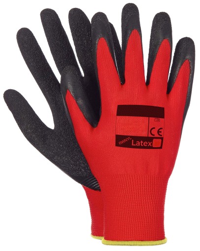 MASTER LATEXOVÉ PRACOVNÉ RUKAVICE R9 1 pár