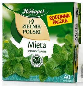 Herbapol Tea Mint Herbarium Polish 40 t XXL
