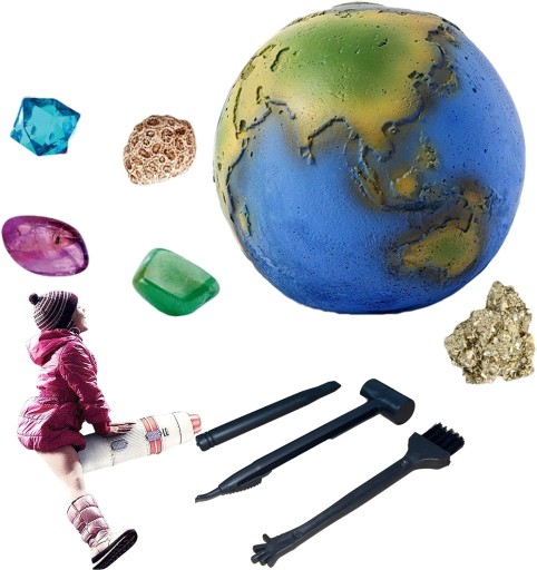 DIAMANTOVÁ KRYŠTÁLOVÁ BAŇA HORNINY MINERÁLY Vesmír Systém Planéta Zem
