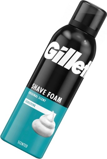 GILLETTE Sensitive pena na holenie 200 ml