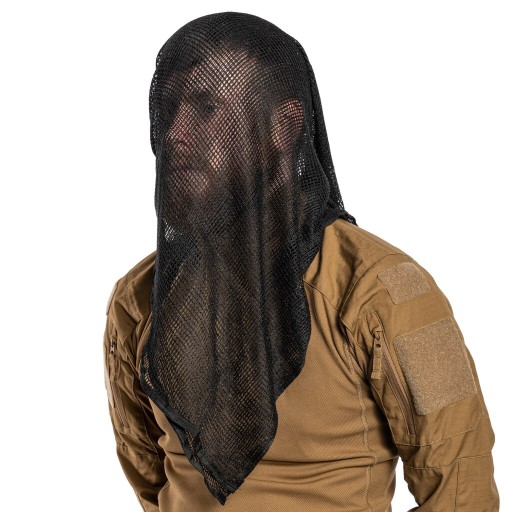 Sieťová šatka Brandit Commando - čierna