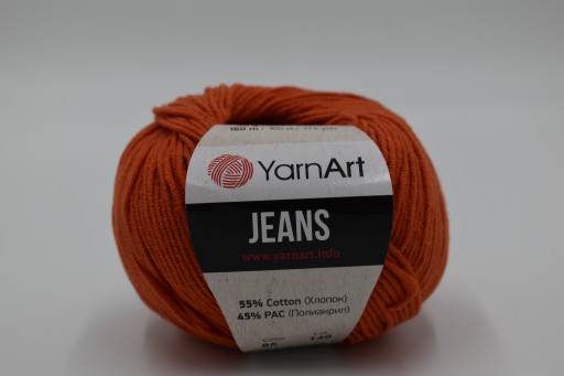 YARNART JEANS 85 koňaková priadza