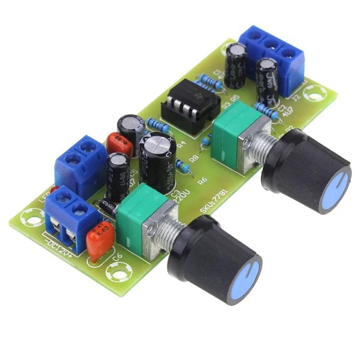 859 Aktívny audio low-pass filter pre subwoofer