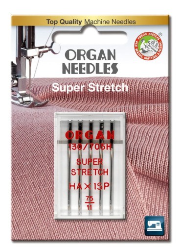 Organ HAx1SP poloploché ihly na naťahovanie 75 BL