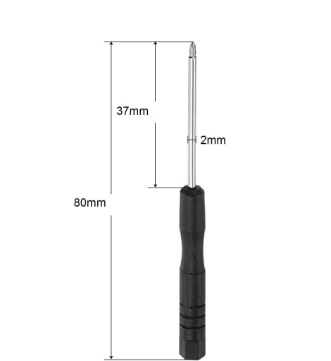 1,5 MM OPRAVNÝ SKRUTKOVAČ PRE OVLÁDAČ DUALSENSE PS5 PS4 NINTENDO 3DS DSL