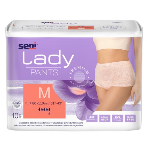 Dámske savé nohavičky Seni Lady Pants M 10 ks.