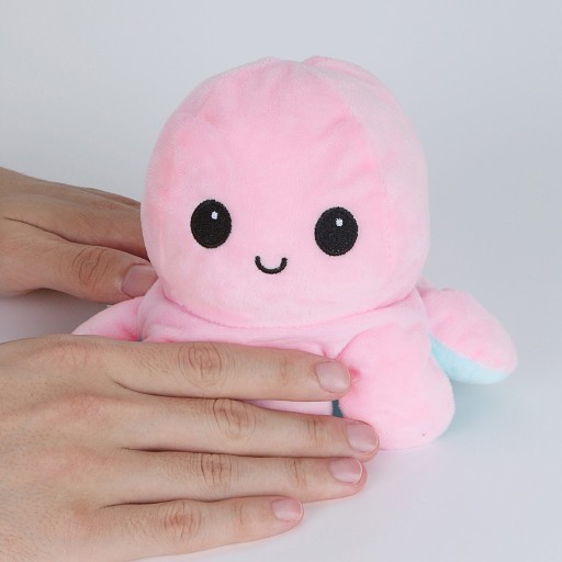 OBOJSTRANNÝ PLYŠOVÝ MASKOT CHOBOTNICE