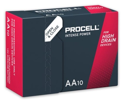 Batéria DURACELL PROCELL INTENSE AA LR6 10 ks.