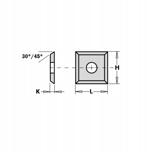 CMT 412124 VÝMENNÁ DOSKA PRE HM-REZAČKY 12x12x1,5