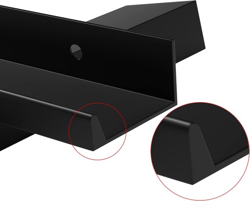 HRANA MATNÁ ČIERNA ÚCHYTKA NÁBYTKOV LOFT 120 mm