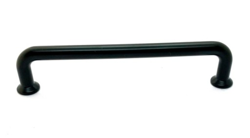 NÁBYTKOVÁ KĽÚČKA TUBO TRUBKA, MAT ČIERNA, ROZMER 128MM