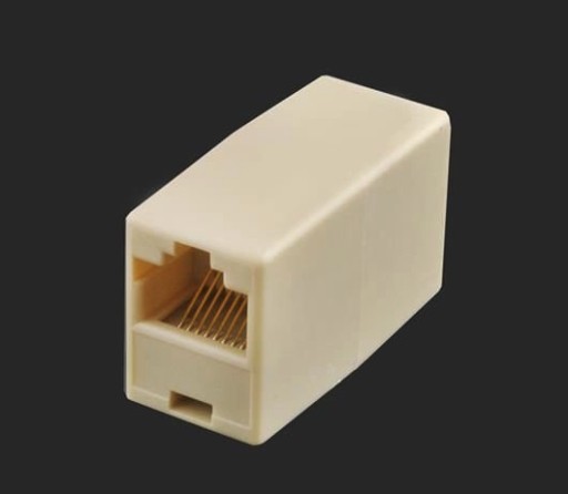 Modulárny adaptér valcového konektora RJ45 8p8c zástrčka