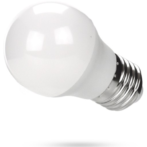 LED ŽIAROVKA ÚSPORA ENERGIE ZÁVIT G45 E27 8W 640lm STUDENÁ BIELA FARBA 6000K