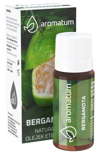 Aromatum ESENCIÁLNY OLEJ 100% prírodný BERGAMOT