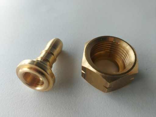 Dvojdielny VALCOVÝ KONEKTOR pre hadicu W 21,8L x 9 mm
