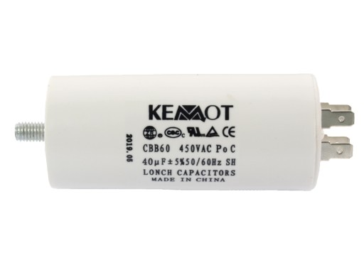 40uF 450V kondenzátor pre jednofázové motory