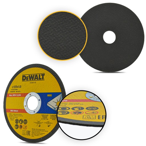 Rezací kotúč Rezací nerezový kovový oceľový plech 125 mm