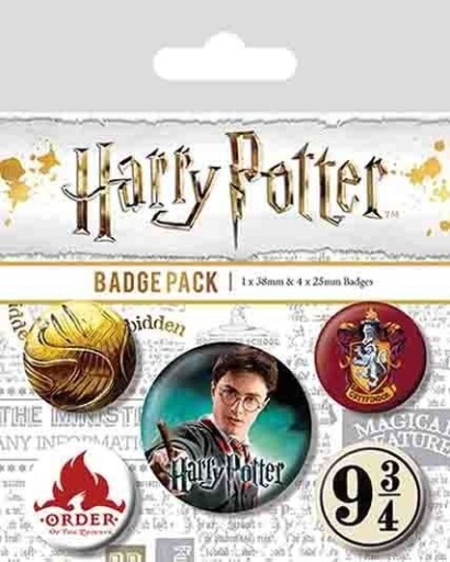 Harry Potter Chrabromil - špendlíky, 5 kusov