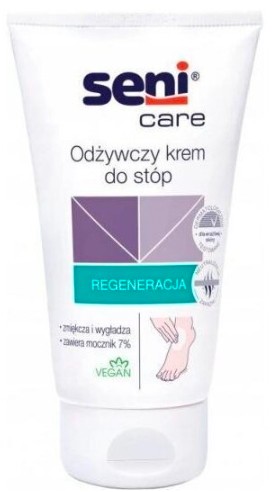 SENI CARE výživný krém na nohy s ureou 100ml