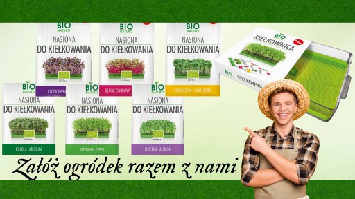 Naklíčenie semienok REPNÉ KLÍČKY 100% BIO 25g / BIO Naturo