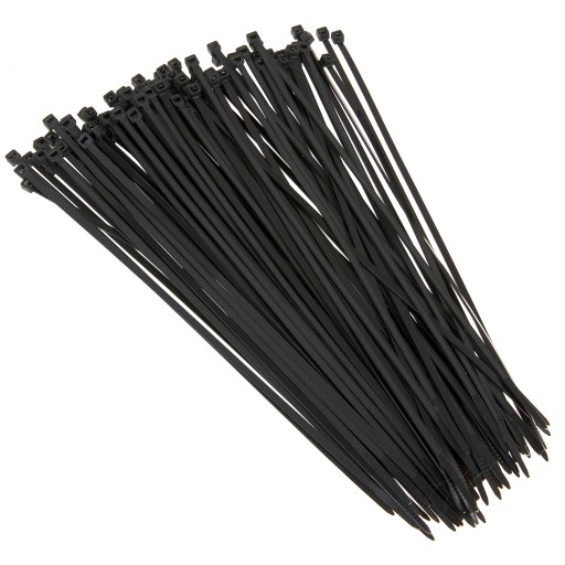 KABELOVÉ SPOJKY UV ČIERNA 3,6X250