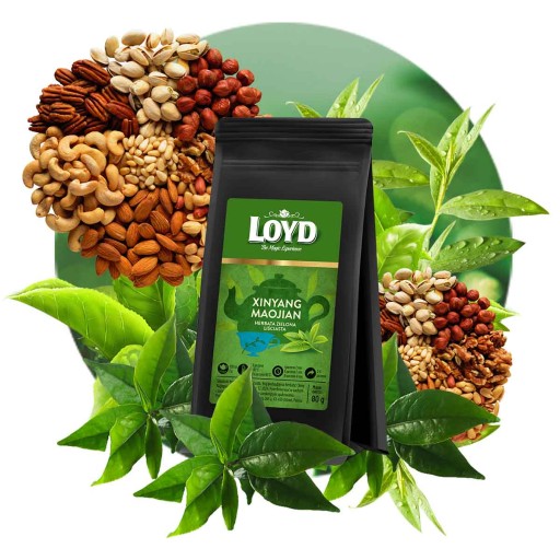 Exkluzívny čínsky zelený listový čaj XINYANG MAOJIAN 80g LOYD