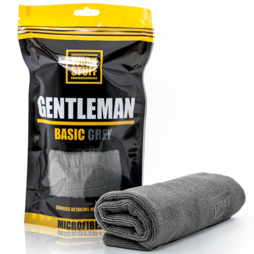 WORK STUFF GENTLEMAN Základné mikrovlákno 40x40 univerzálne GREY bezšvové