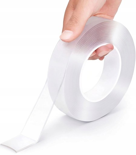 OPÄTOVNE POUŽITEĽNÁ OBOJSTRANNÁ MONTÁŽNA PÁSKA NANO HEAVY DUTY 5m*2cm*1mm