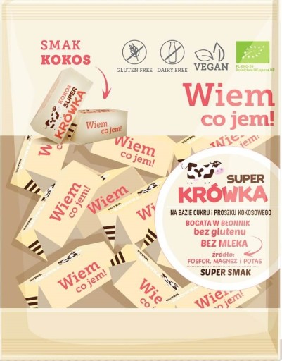 Kokosový fondán bez obsahu mlieka BEZ SKLA. BIO 150 g