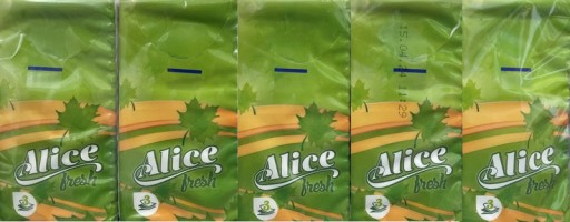 ALICE Fresh vreckovky, 3-vrstvové, 10 balení.