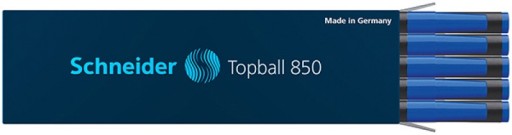 MODRÁ NÁPLŇ DO VALIČKA Topball 850 x 5 KS