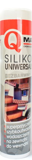 Qmar UNIVERZÁLNY silikón, bezfarebný, 300 ml