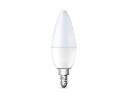 10x E14 LED žiarovka 7W=60W 6500K Cool White 230V Sviečka