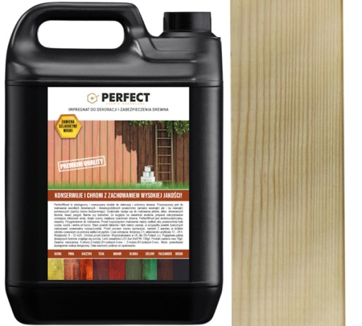 PERFECT WOOD tónovacia impregnácia dreva 1 L ČISTÁ 12 m2