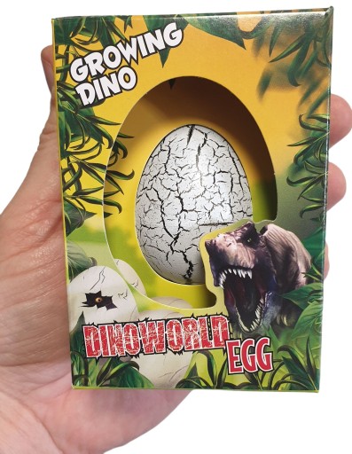 Vyliahnutie vajíčok dinosaura Pestovanie DINOSAUR T-rex Triceratops 24h