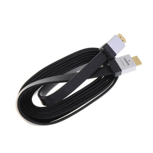 2M plochý HDMI kábel FULL HD 1080p 4K UHD SLIM 3D