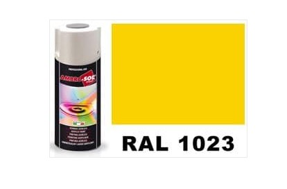 Lak sírovožltý 400ml RAL 1023 lesk