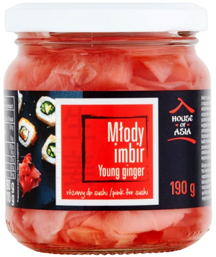 Nakladaný ružový zázvor 190g - Dom Ázie