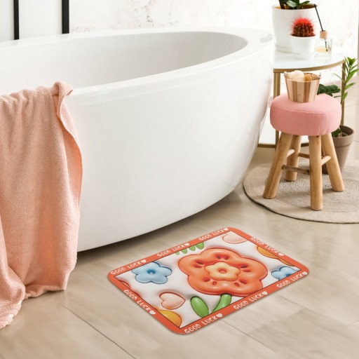 3D protišmykový absorpčný detský koberček do kúpeľne