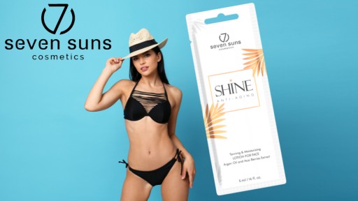 Revitalizačné sérum na tvár a opálenie 7suns Shine
