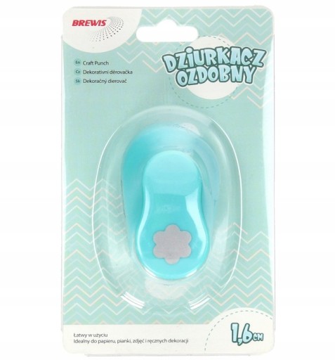 DEKORATÍVNY PUNČOVAČ KVETOV 1,6cm (d16-27)zápar