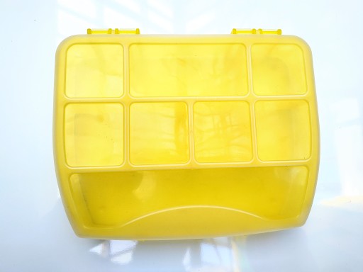 Organizér na drobnosti, triedenie doma, garáž, veľkosť M Domino 19
