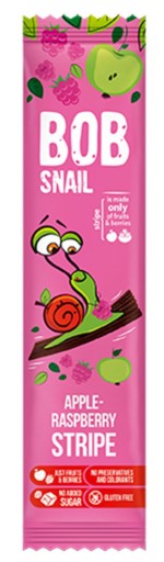 BOB SNAIL Jablkovo-malinový snack 14g malin