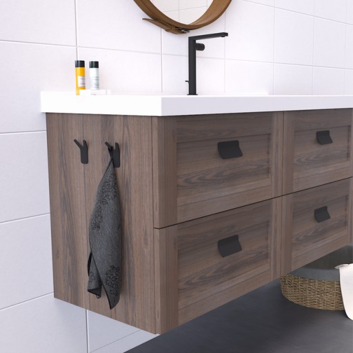 Nábytkový vešiak SEA, Z-6909, LOFT matná čierna