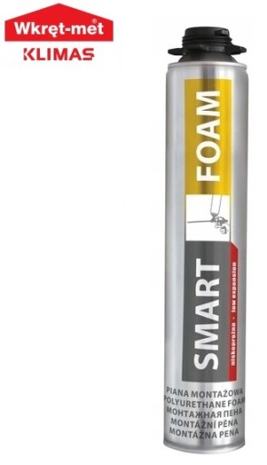 Montážna pena na penovú pištoľ Wkręt-met 750 ml