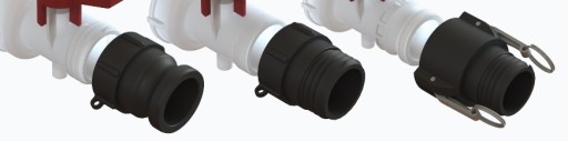 Zástrčka Camlock TYP A s 2