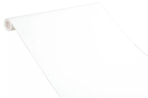 Polomatná biela nábytková fóliovaná dyha 67,5 x 50