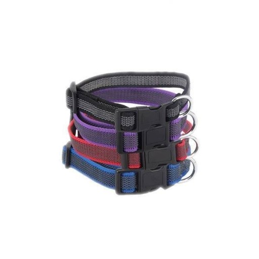 Nastaviteľný obojok pre psa S 25-40cm, 3 farby látky