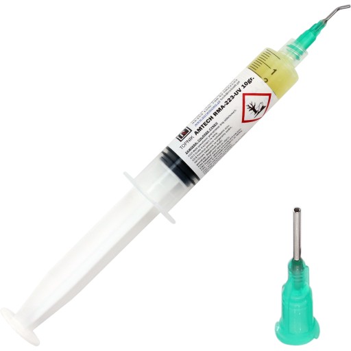 FLUX SMD BGA FLUX PASTE AMTECH RMA-223-UV 10g - KVALITA, KTORÉ KÚPITE A PÁJKUJTE